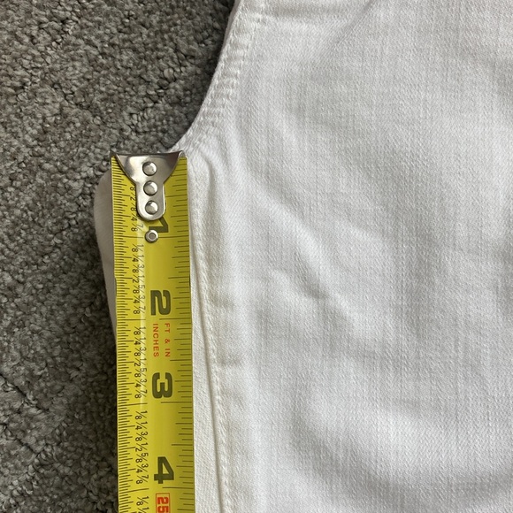 Current/Elliott The Stiletto Style Jeans Clean White - Picture 10 of 11